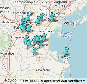 Mappa Via dei Frisoni, 35028 Piove di sacco PD, Italia (13.541)