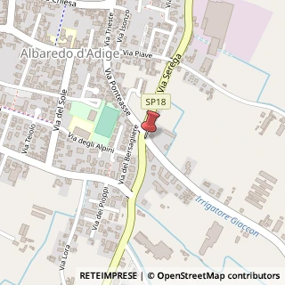 Mappa Via Serega, 39, 37041 Albaredo d'Adige, Verona (Veneto)