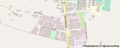 Mappa Maserà di Padova