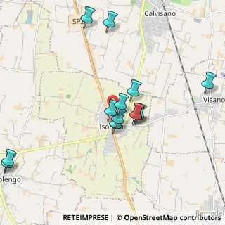 Mappa Via Corte Ugone, 25010 Isorella BS, Italia (1.93615)