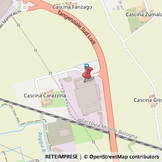 Mappa Cascina Carazzina, 167, 26900 Lodi, Lodi (Lombardia)
