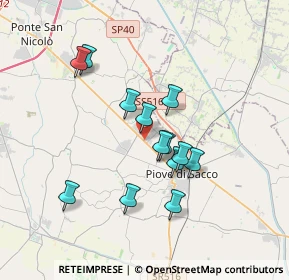 Mappa Via Bartolomeo Cristofori, 35020 Sant'Angelo di Piove di Sacco PD, Italia (3.01231)