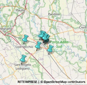 Mappa Via Camillo Benso Conte di Cavour, 26900 Lodi LO, Italia (2.89909)