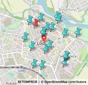 Mappa Via Camillo Benso Conte di Cavour, 26900 Lodi LO, Italia (0.436)