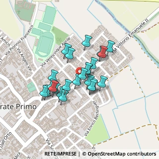 Mappa Via Vittorio Emanuele, 27022 Casorate Primo PV, Italia (0.152)