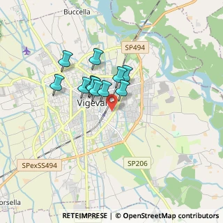 Mappa Via Antonio Gramsci, 27029 Vigevano PV, Italia (1.22182)
