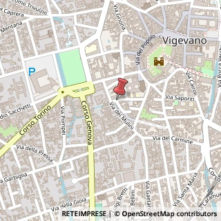 Mappa Via dei Domenicani, 7, 27029 Vigevano, Pavia (Lombardia)