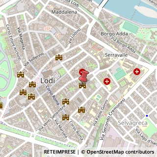 Mappa Via XX Settembre, N 51, 26900 Lodi, Lodi (Lombardia)