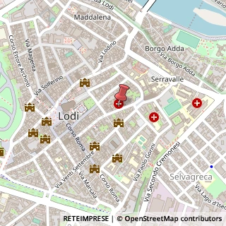 Mappa Via Fissiraga, 9, 26900 Lodi, Lodi (Lombardia)
