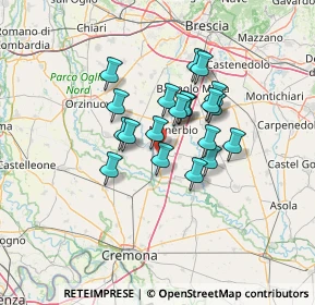 Mappa Unnamed Road, 25028 Verolanuova BS, Italia (9.7455)