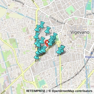 Mappa Via Giuseppe Ottone, 27029 Vigevano PV, Italia (0.2495)