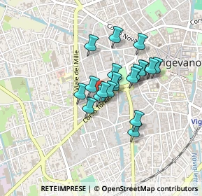 Mappa Via Giuseppe Ottone, 27029 Vigevano PV, Italia (0.2975)