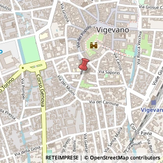 Mappa Via della Costa, 5, 27029 Vigevano, Pavia (Lombardia)