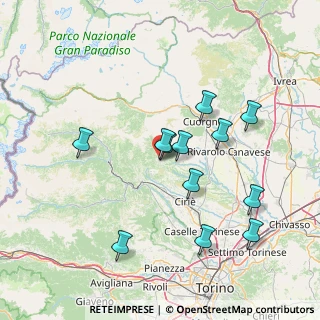 Mappa Piazza Caduti per la Libertà, 10070 Corio TO, Italia (14.32583)