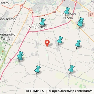 Mappa Via Casalserugo, 35020 Maserà di Padova PD, Italia (5.33273)