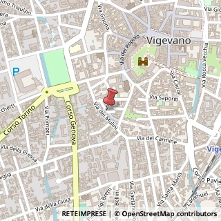 Mappa Via dei Mulini, 11, 27029 Vigevano, Pavia (Lombardia)