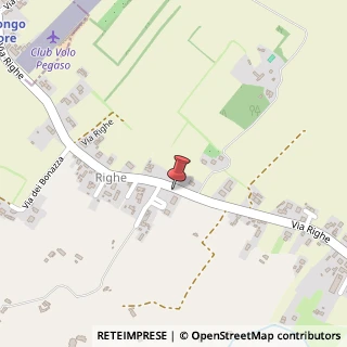 Mappa Via Righe, 49/A, 35028 Arzergrande, Padova (Veneto)