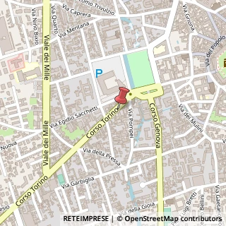 Mappa Corso Torino, 8, 27029 Vigevano, Pavia (Lombardia)