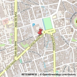Mappa Corso Torino, 9, 27029 Tortona, Alessandria (Piemonte)