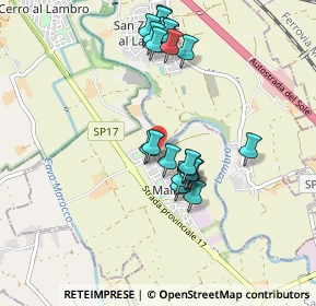 Mappa Via Melegnano, 26852 Casaletto Lodigiano LO, Italia (0.8515)