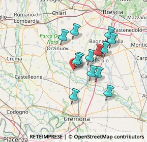 Mappa 25027 Quinzano d'Oglio BS, Italia (11.22846)