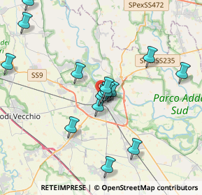 Mappa Viale Dalmazia, 26900 Lodi LO, Italia (4.14563)