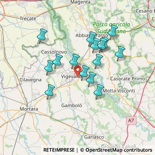 Mappa Via Gambolina, 27029 Vigevano PV, Italia (6.52533)