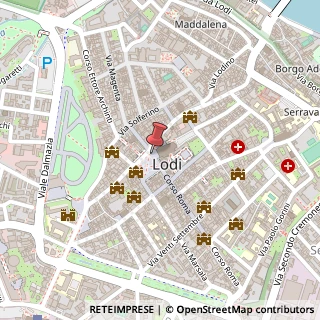 Mappa Via Incoronata, 3, 26900 Lodi, Lodi (Lombardia)