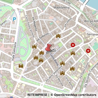 Mappa Piazza della Vittoria, 21, 26900 Lodi, Lodi (Lombardia)