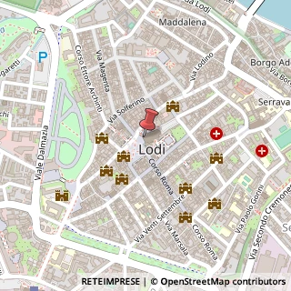 Mappa Piazza della Vittoria, 23, 26900 Lodi, Lodi (Lombardia)