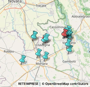 Mappa Cilavegna, 27024 Cilavegna PV, Italia (6.33647)