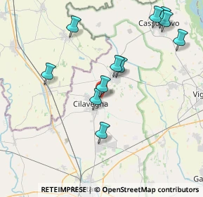 Mappa Cilavegna, 27024 Cilavegna PV, Italia (4.12091)