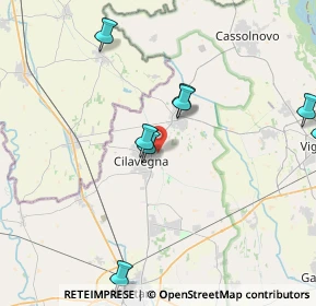 Mappa Cilavegna, 27024 Cilavegna PV, Italia (6.03214)