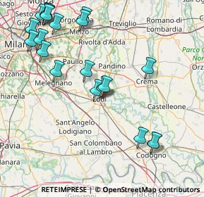 Mappa Via Finoli Bassiano, 26900 Lodi LO, Italia (19.444)