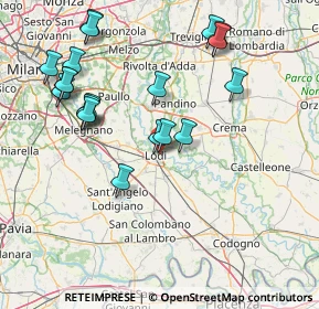 Mappa Via Finoli Bassiano, 26900 Lodi LO, Italia (16.871)