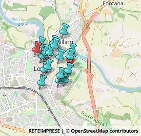 Mappa Via Finoli Bassiano, 26900 Lodi LO, Italia (0.6625)