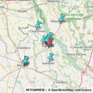 Mappa Via Pompei, 27029 Vigevano PV, Italia (4.89077)