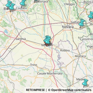 Mappa Via 26 Reggimento Cavalleria Lancieri di Vercelli, 13100 Vercelli VC, Italia (28.31)
