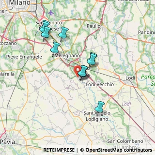 Mappa Via Padri Ladie', 26852 Casaletto Lodigiano LO, Italia (6.37636)