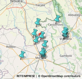 Mappa Via Togliatti Palmiro, 27024 Cilavegna PV, Italia (6.43714)