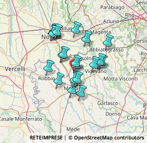 Mappa Via Togliatti Palmiro, 27024 Cilavegna PV, Italia (10.3895)