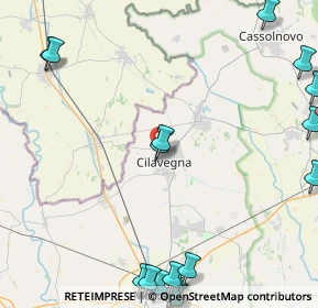 Mappa Via Palmiro Togliatti, 27024 Cilavegna PV, Italia (6.687)