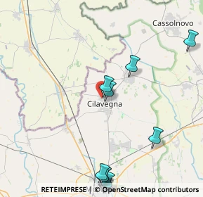 Mappa Via Palmiro Togliatti, 27024 Cilavegna PV, Italia (5.7325)