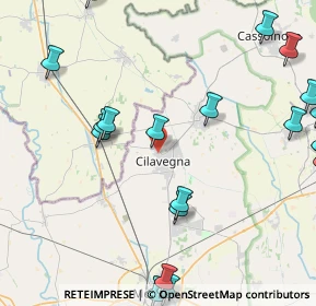 Mappa Via Togliatti Palmiro, 27024 Cilavegna PV, Italia (5.8035)