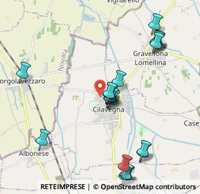 Mappa Via Palmiro Togliatti, 27024 Cilavegna PV, Italia (2.1795)