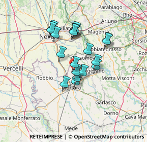 Mappa Via Scaldasole, 27024 Cilavegna PV, Italia (10.9725)