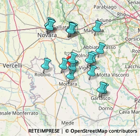 Mappa Via Scaldasole, 27024 Cilavegna PV, Italia (12.01444)