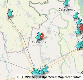 Mappa Via Scaldasole, 27024 Cilavegna PV, Italia (6.5525)