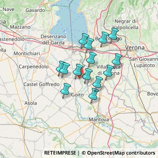 Mappa Località Sei Vie, 46049 Volta Mantovana MN, Italia (10.63643)
