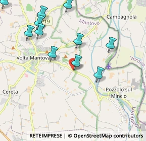 Mappa Località Sei Vie, 46049 Volta Mantovana MN, Italia (2.46417)